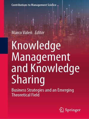 cover image of Knowledge Management and Knowledge Sharing